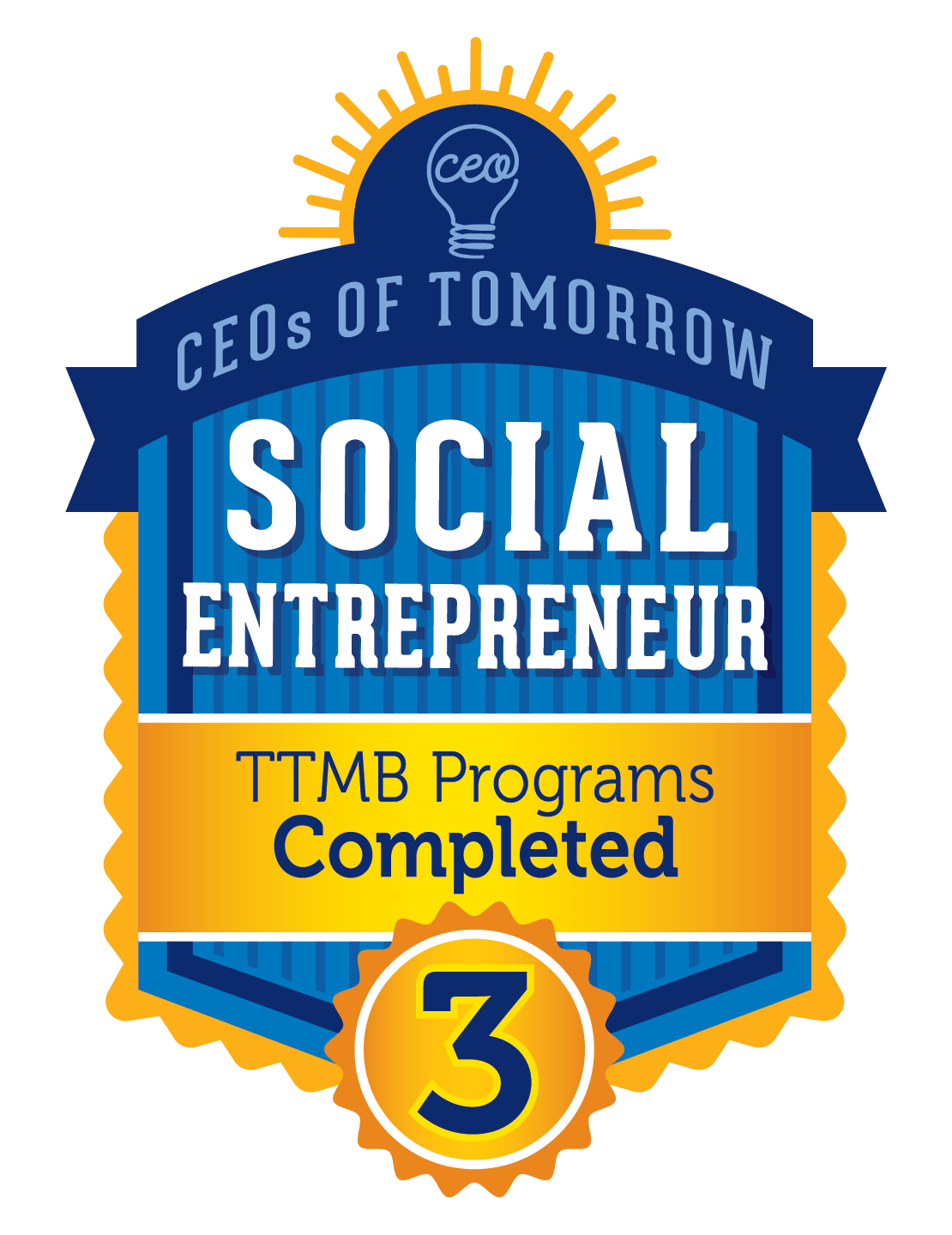 Social Entrepreneur - 3 TTMB Programs Completed
